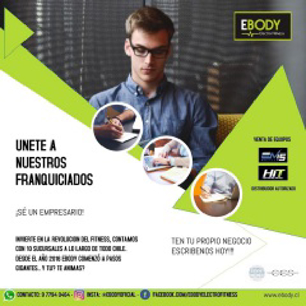 Franquicia Ebody Electro Fitness