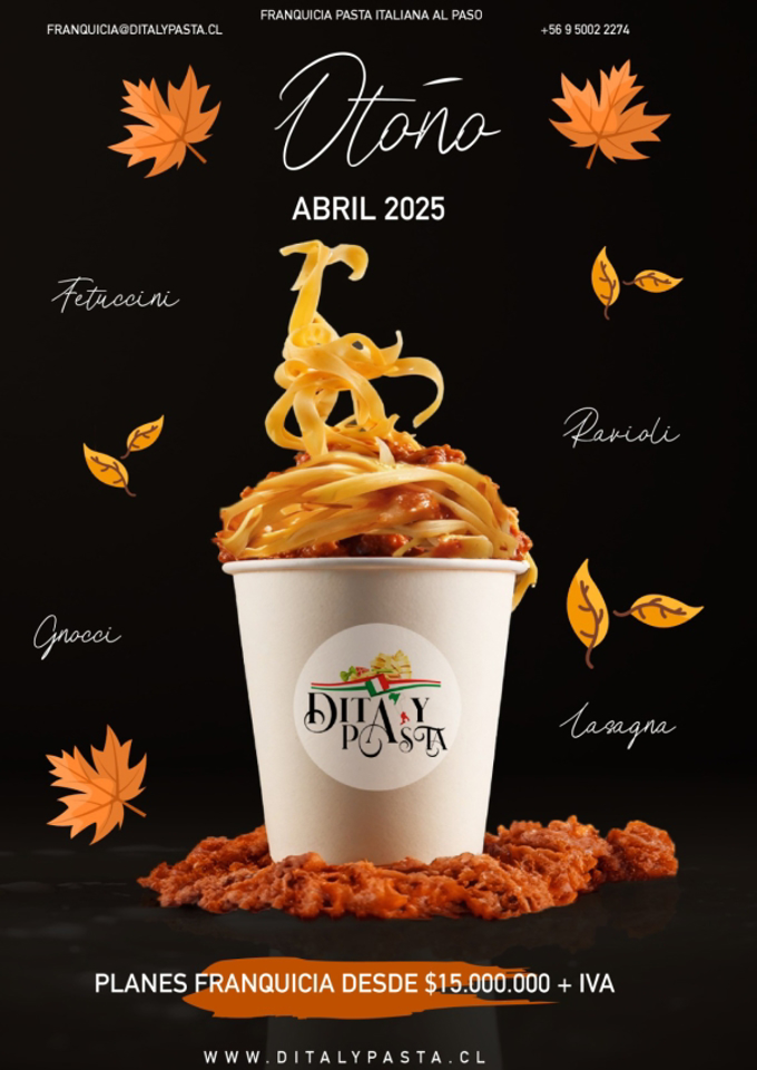 Franquicia Ditaly Pasta Franquicia Ditaly Pasta