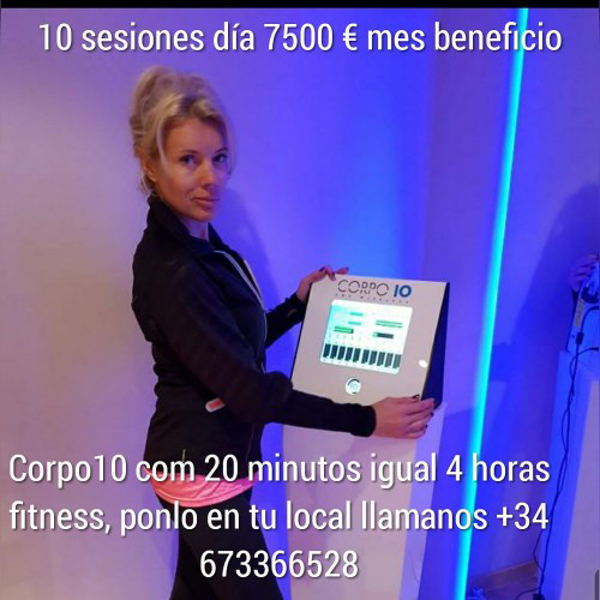 Corpo 10, la franquicia de electrofitness sin canon ni royalty.