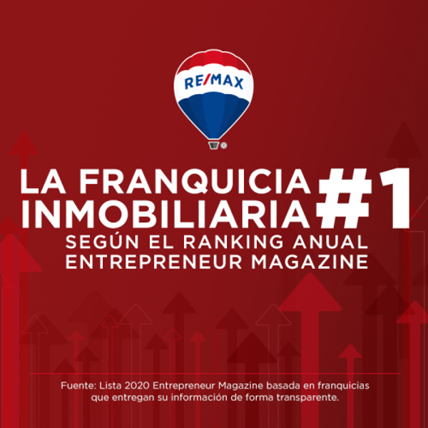 RE/MAX entre las 20 mejores franquicias del mundo