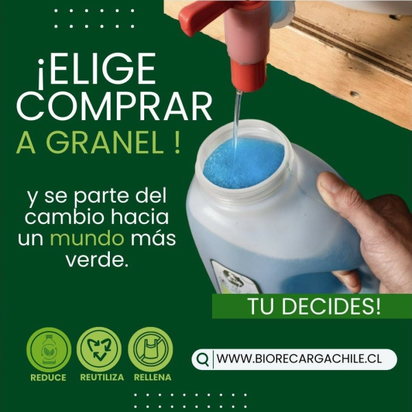 La franquicia BioRecarga ofrece una amplia gama de productos de limpieza y otros para el aseo de empresas y hogares.