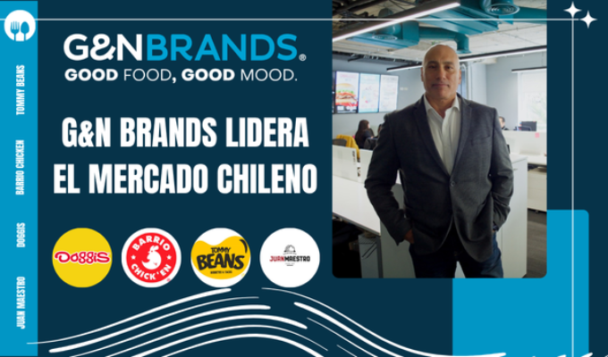Las franquicias del grupo G&N BRANDS lidera en el mercado chileno