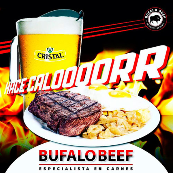 Combate el calor en las franquicias Bufalo Beef