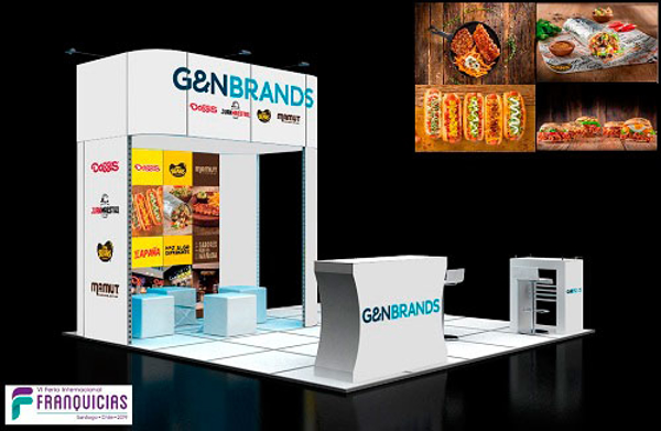 Las franquicias de G&NBRANDS asisten a la Feria de Franquicias