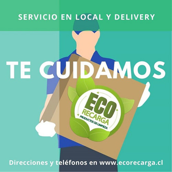 EcoRecarga cuenta en sus franquicias con servicio delivery.