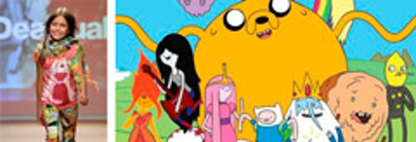 Cartoon Network y la franquicia Desigual presentan su colección de Hora de Aventuras
