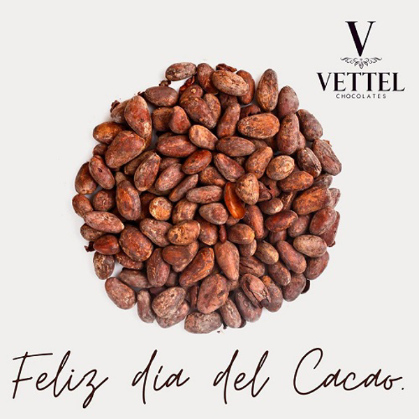 Feliz día del Cacao con las franquicias Vettel Chocolates.